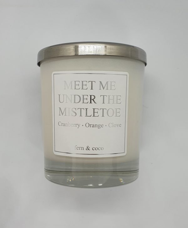 Meet me Under The Mistletoe Candle